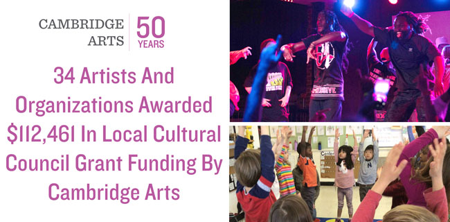 35 Artists And Organizations Awarded $112,461 In Local Cultural Council Grant Funding By Cambridge Arts. Pictured from top: All Things Dance Boston, Dance in the Schools.