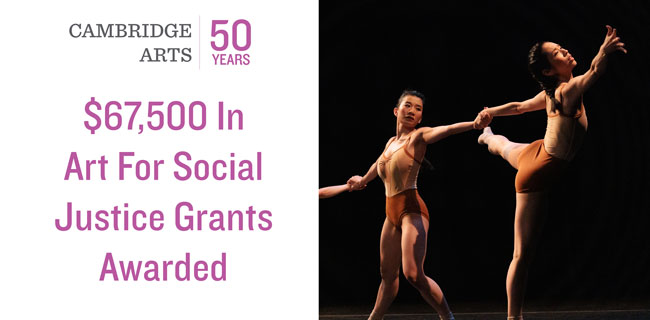$67,500 In Art For Social Justice Grants Awarded By Cambridge Arts. Pictured: Asian American Ballet Project.