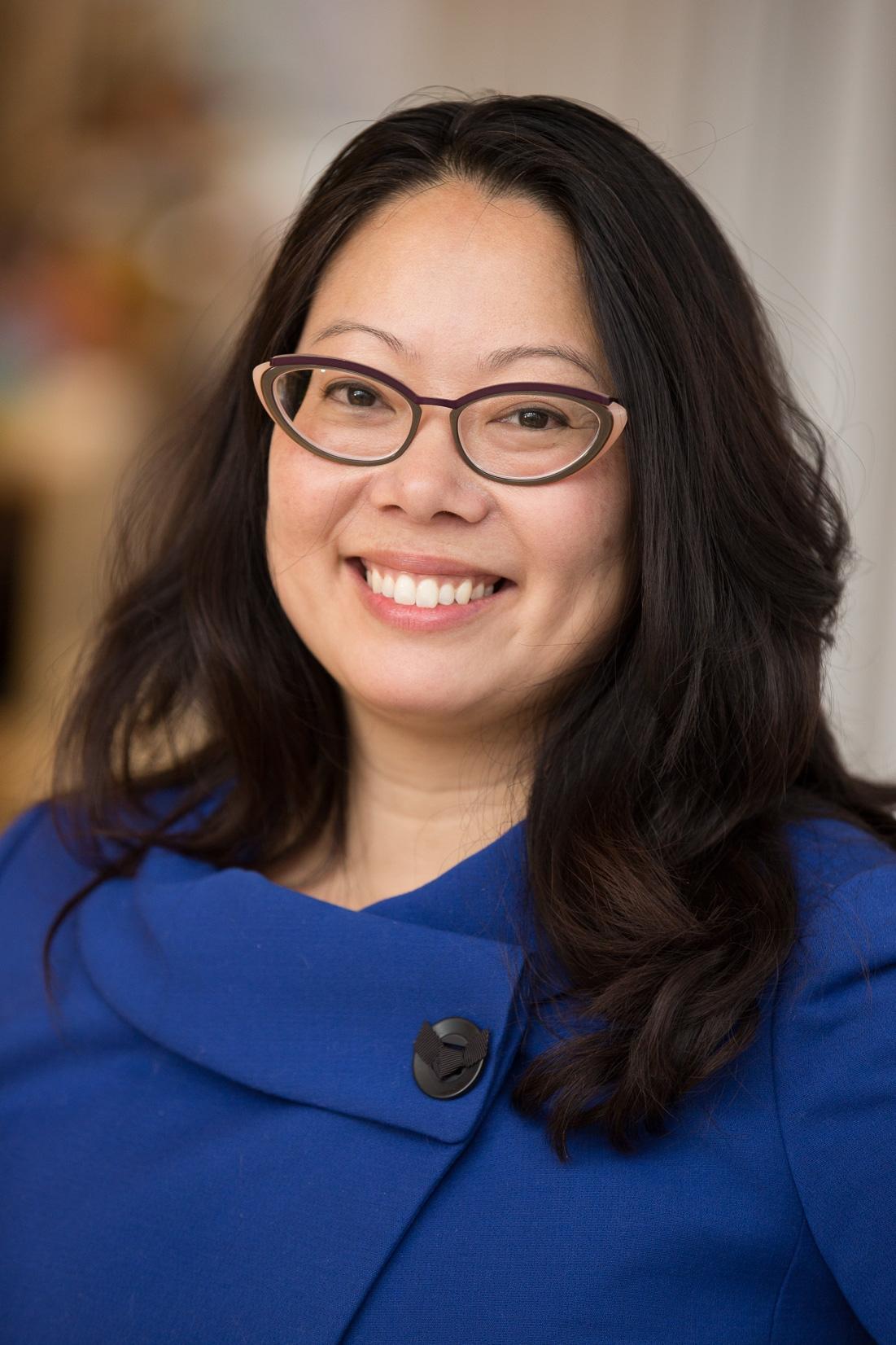 Photograph of Dr. Maria McCauley, Director of Libraries