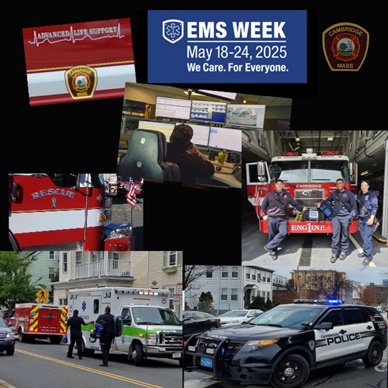 EMS week 2025 - collage