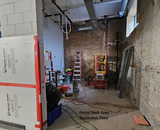 Fire Headquarters reconstruciton update - Dec 18, 2025 - 6