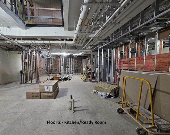 Fire Headquarters reconstruciton update - Dec 18, 2025 - 10