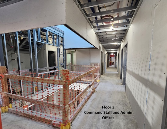 Fire Headquarters reconstruciton update - Dec 18, 2025 - 17