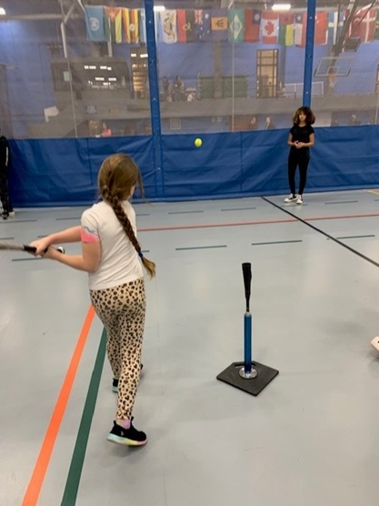 Girls' sports night participant
