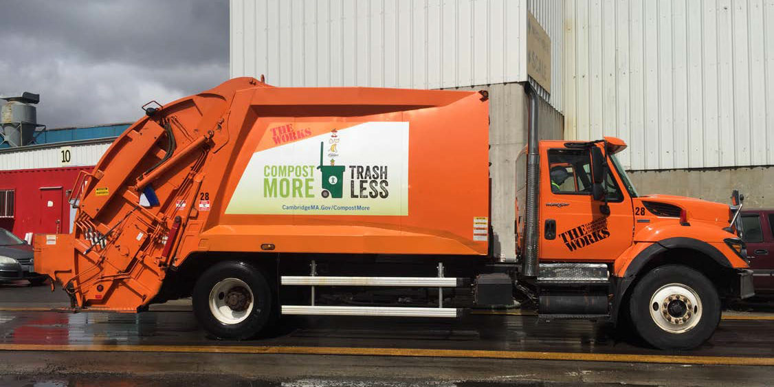 Cambridge curbside collection truck