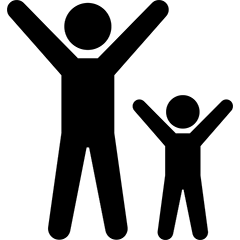 Icon of two people