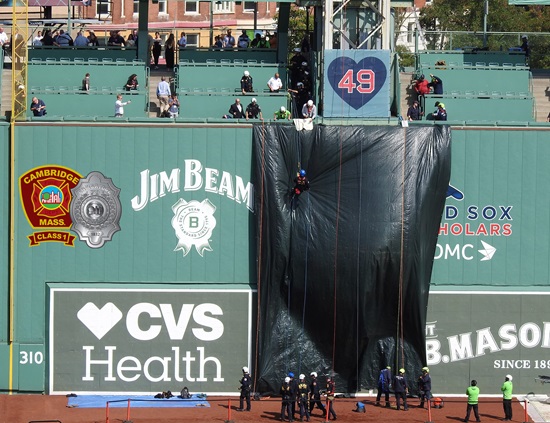 Tech Resq exercise - Fenway Park 12Sep2024 - ropes 7
