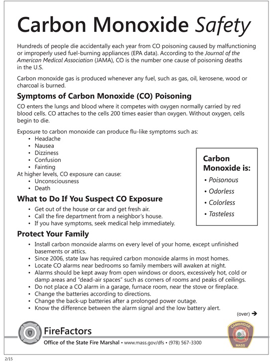 CO emergencies CY 2023 2
