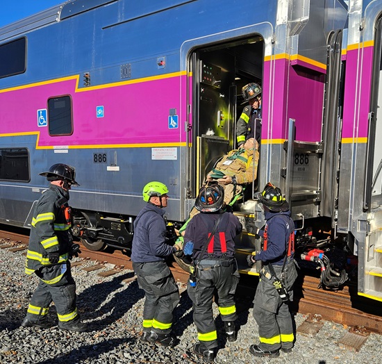 MBTA drill 17 Nov 2024 - 7