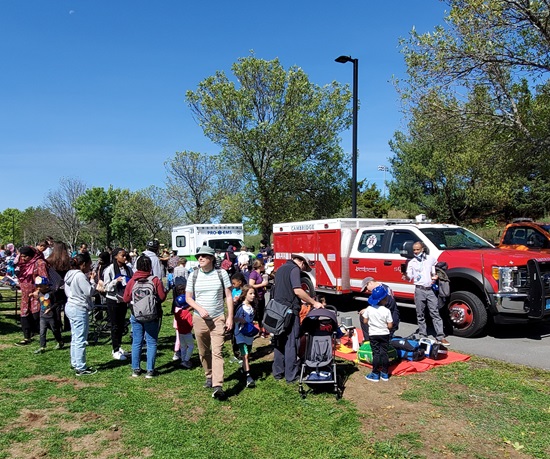 Danehy Park  Day 2022 3 - Fire Dept