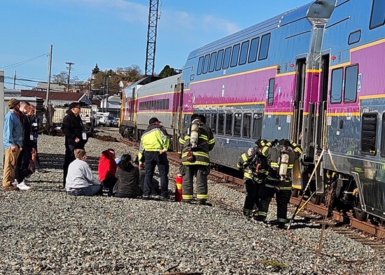 MBTA drill 17 Nov 2024 - 2