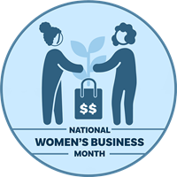 Illustration of two women shaking hands with a dollar sign between them implying they are doing business together