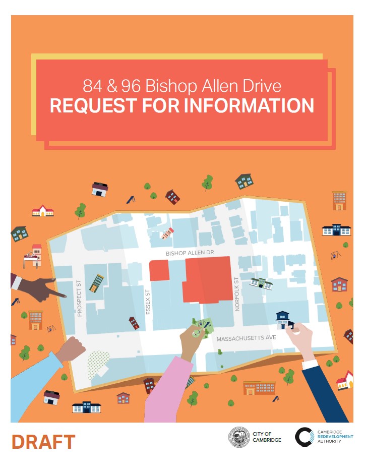 Cover of the 86 & 96 Bishop Allen Drive RFI document