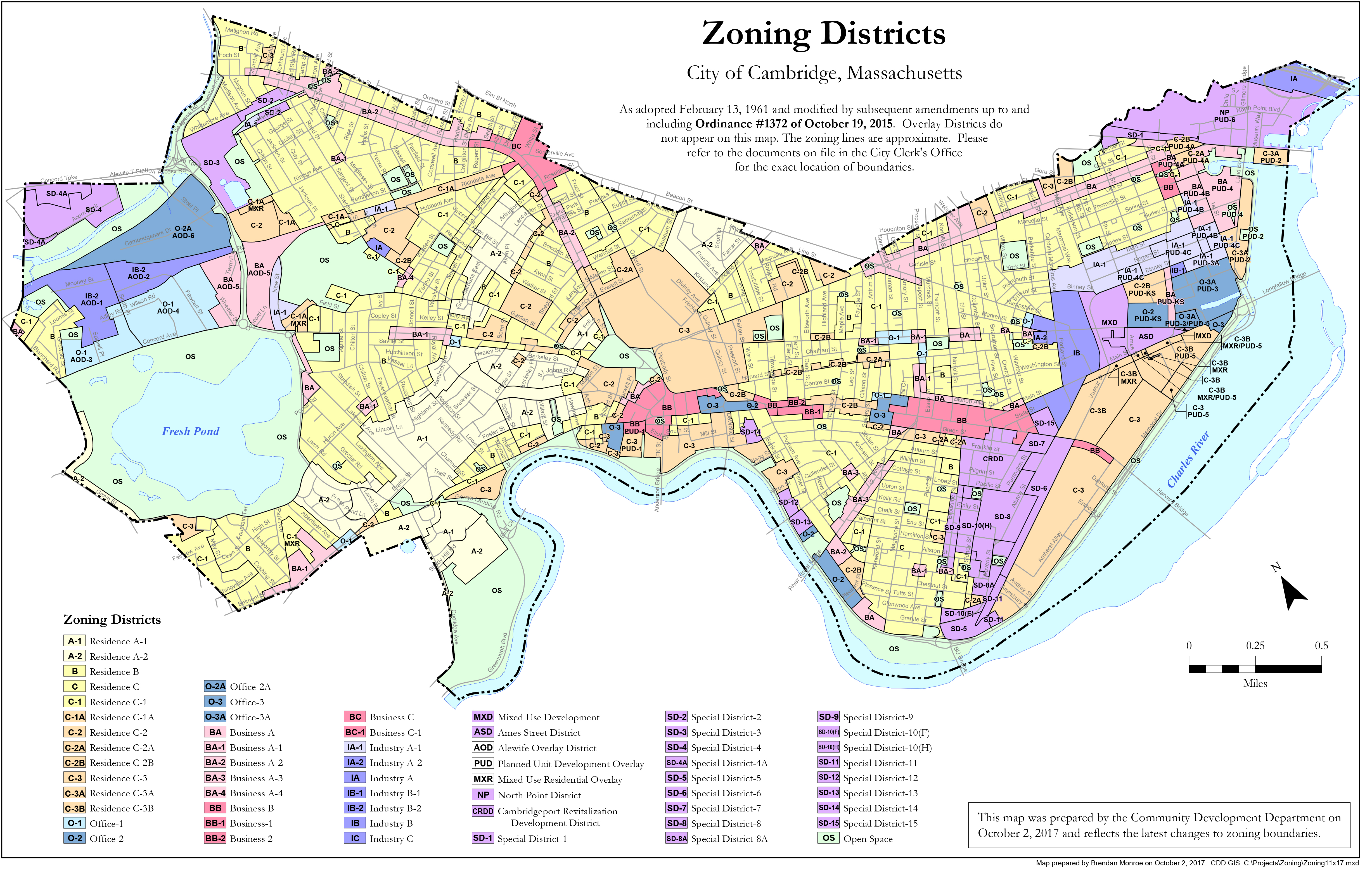 Zoning Ordinance Maps - CDD - City of Cambridge, Massachusetts