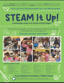 STEAM It Up! 2024 flyer