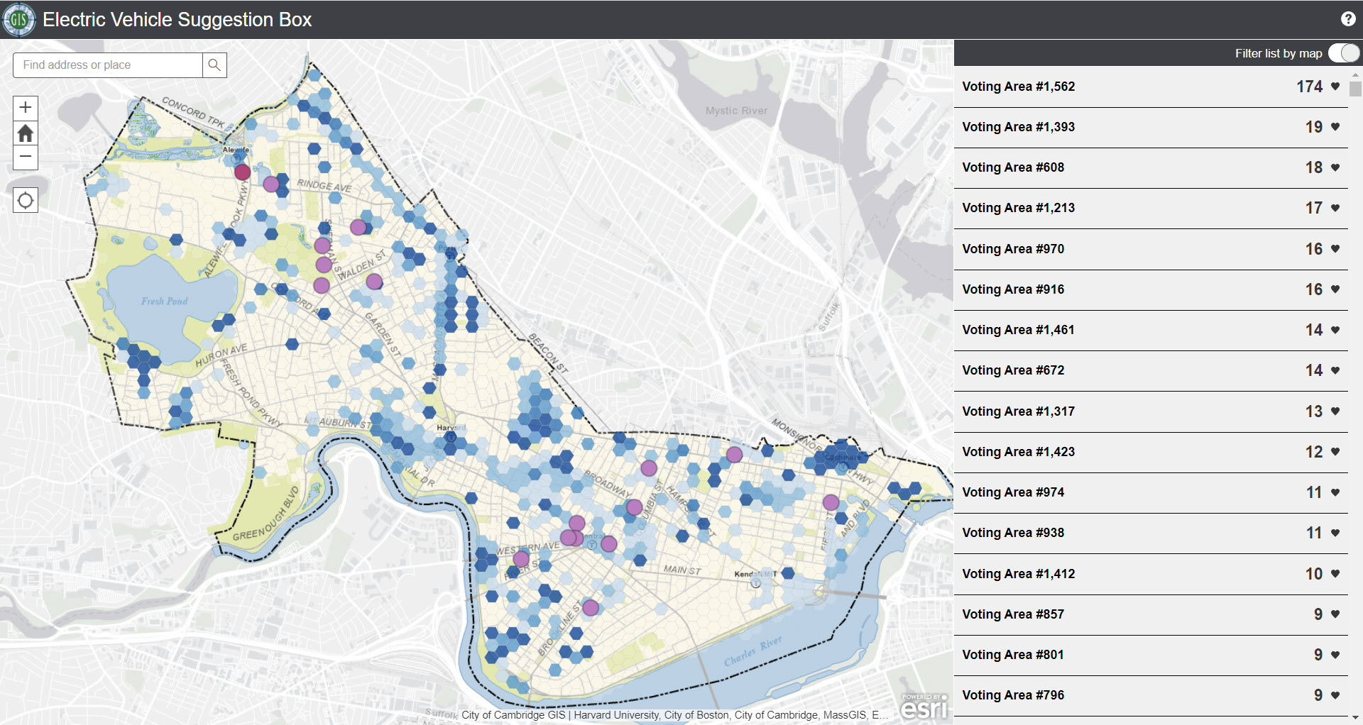 Crowdsource Maps - GIS - City Of Cambridge, Massachusetts