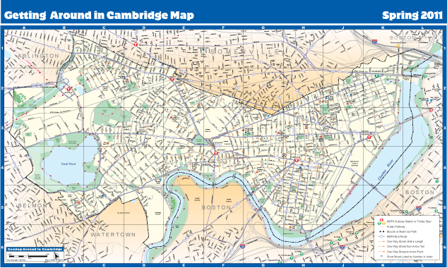 Traffic And Transportation Maps GIS City Of Cambridge Massachusetts   Cddmap Getting Around1 