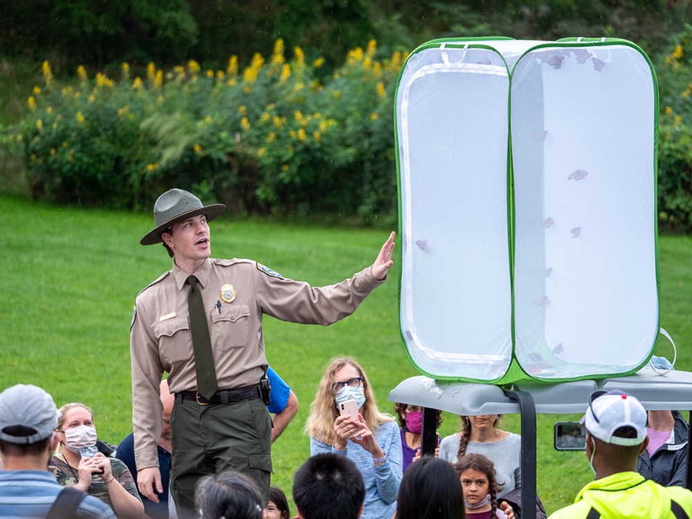 Ranger Tim Puopolo at Community Event