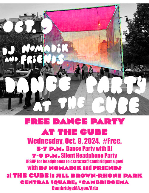 DJ Nomadik and friends present Dance Party At The Cube