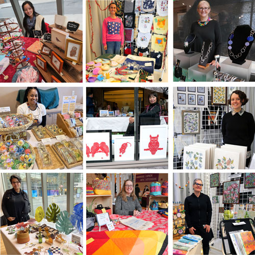 Artists who participated in the 2023 Cambridge Arts Holiday Art Market.