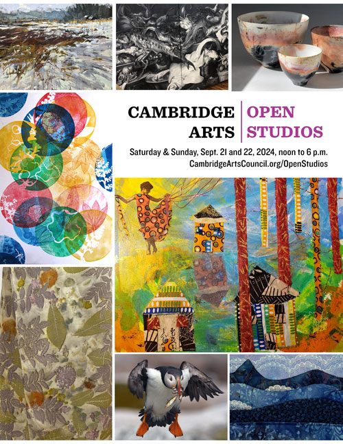 2024 Cambridge Arts Open Studios poster.