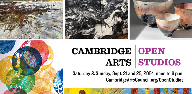 2024 Cambridge Arts Open Studios poster.