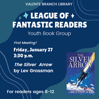 Event image for The League of Fantastic Readers Book Group (Valente)