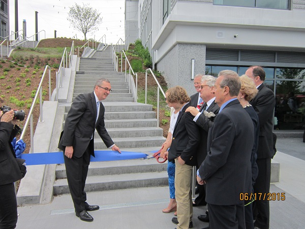 Brian P Murphy Memorial Staircase Ribboncutting