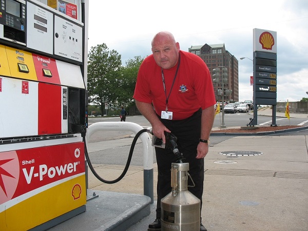 Weights Measures Gas Pump