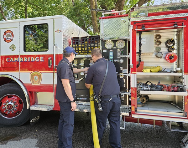 Engine 5 and Squad 3 pump ops training 22July 2024 grp 2 1