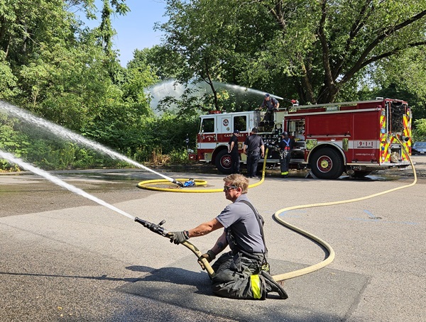 Engine 5 and Squad 3 pump ops training 22July 2024 grp 2 2