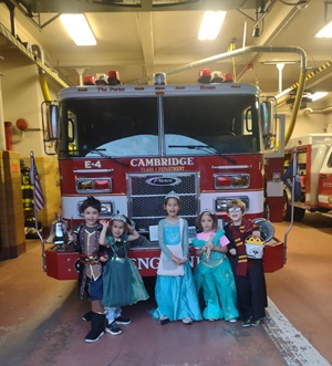 Halloween Fire House Open House - 2024 - 16