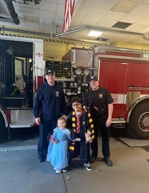 Halloween Fire House Open House - 2024 - 8