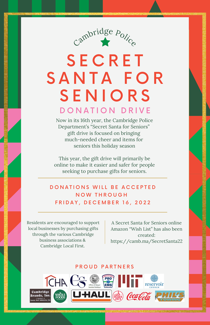 6th Annual Community Christmas For Seniors Gift Drive