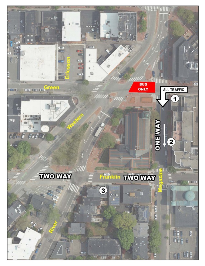 New River St Traffic Pattern
