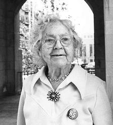 Florence Luscome, 1977. Cambridge Historical Commission collection.