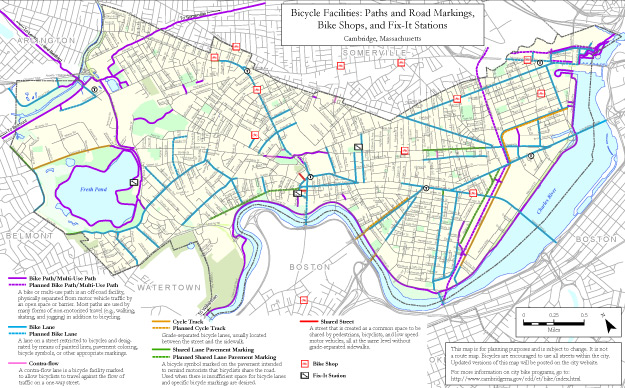 Transportation Map Gallery - CDD - City of Cambridge, Massachusetts