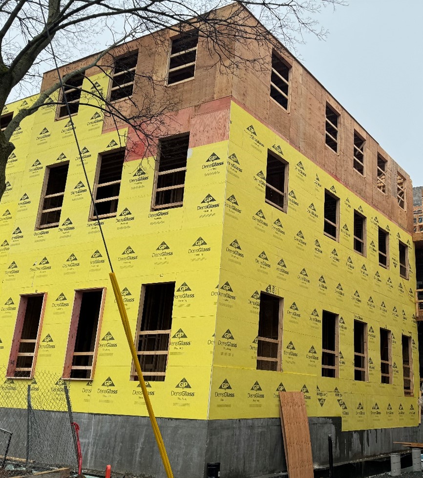 New housing being built in Cambridge