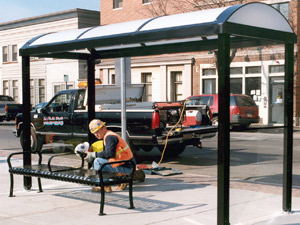 Bus shelter